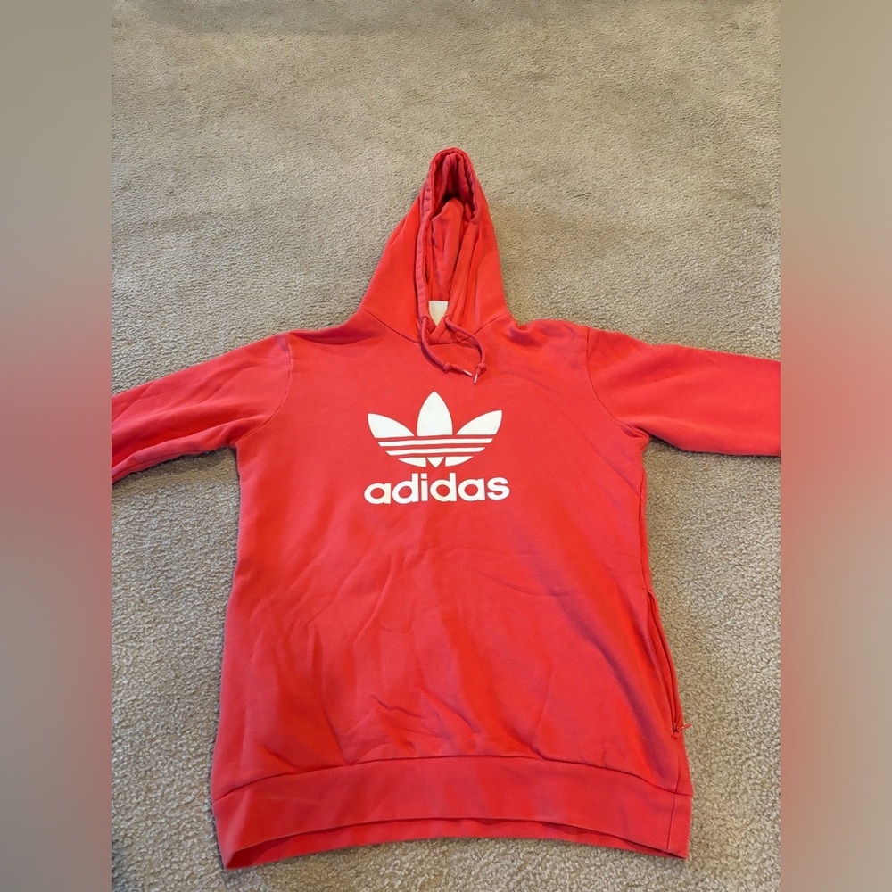 Adidas Sweatshirt Size Small Salmon Color